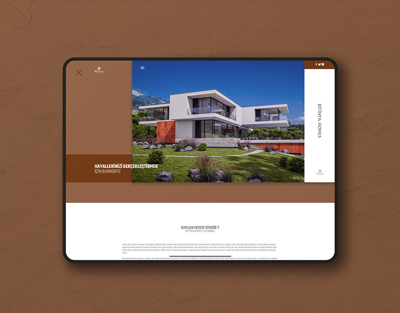 Bitinya Homes Web Design
